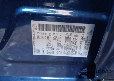 2023 Nissan Rogue Sv Fwd z USA, uszkodzony, nr VIN 5N1BT3BA0PC885621